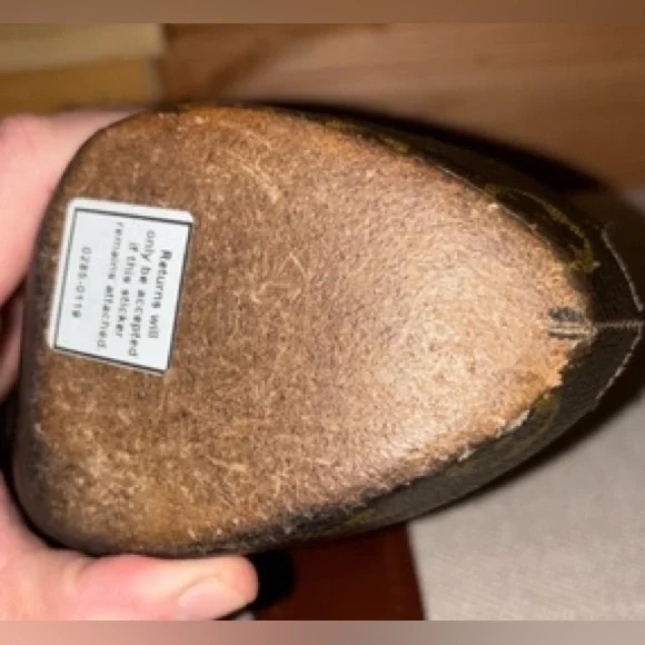 Guaranteed Authentic Louis Vuitton Brown Monogram Women's Heels size 37 - Picture 8 of 9